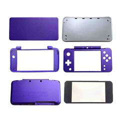 新しい 2DSXL LL シェル新しいビッグ 2 パープル DIY 交換シェル新しい 2dsxl ll ゲームシェルフルセット