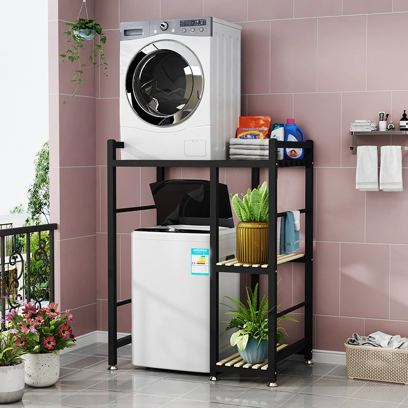 Стиральная машина стойка барабан стиральная машина дома пол балкон многослойная сушилка над ванной