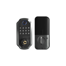 智能锁指纹APP键盘及钥匙输入自动锁定易于安装 | 家庭/公寓/酒店