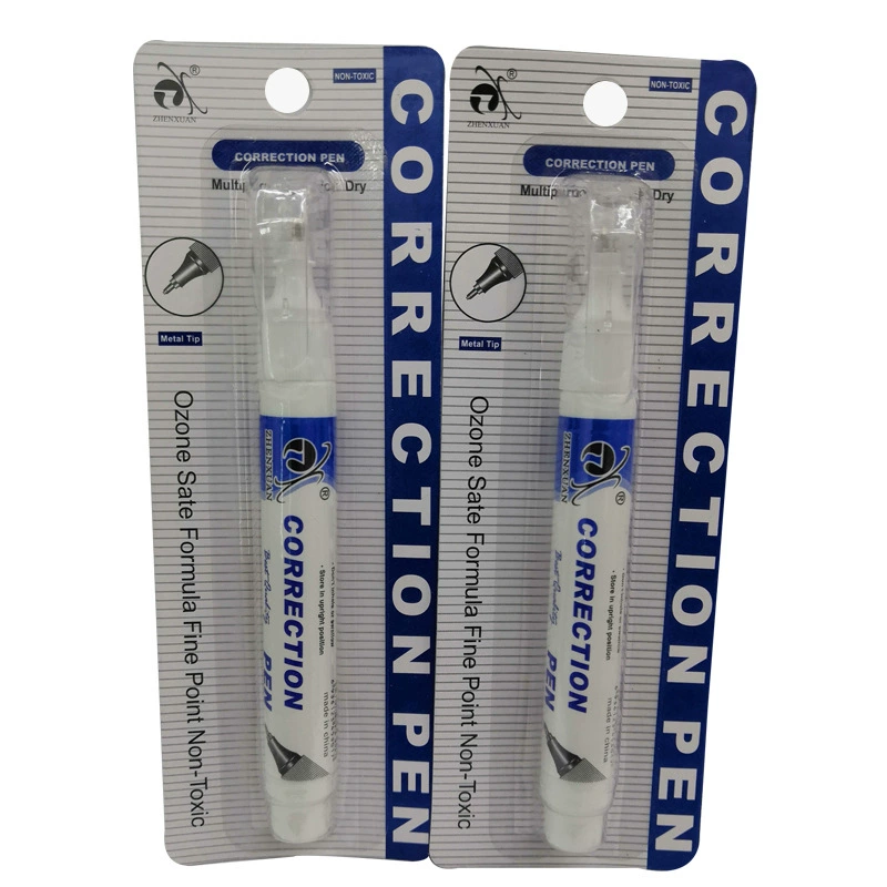 Factory correction liquid cartoon modification liquid office correction solution Students use non -toxic speed dry large capacity steel head modification solution