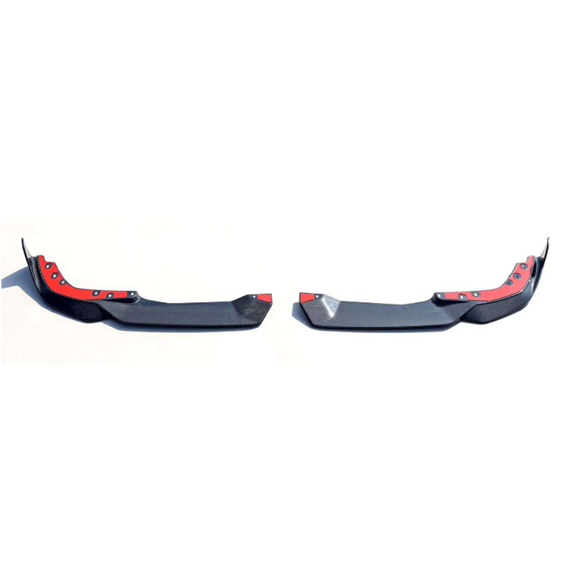 Suitable for 23 Bmw G20G28Lci New Three Series Bright Black Mp Front Lip Front Shovel Two-Stage Punch-Free Front Lip