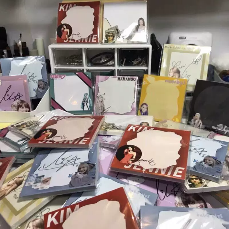 便利贴定制来图定做订制打印明星少量应援创意便签纸可爱卡通贴纸