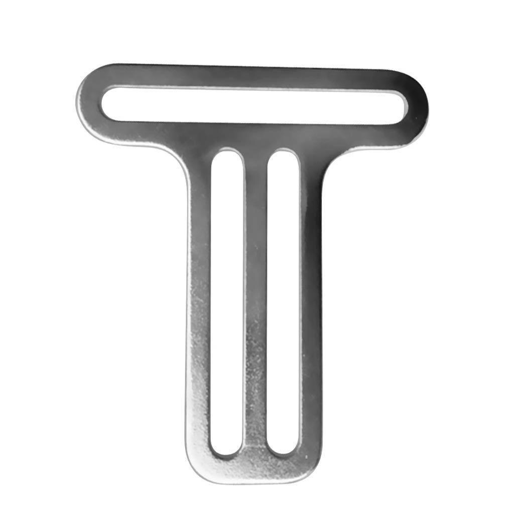 不锈钢皮带扣箱包扣登山扣T型皮带扣带横档皮带扣箱包扣登山扣