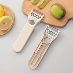 廠家批發削皮器刨絲刀印logo多功能瓜果刨絲器去皮瓜果刀小禮品