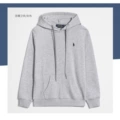 Pullover style gray green label