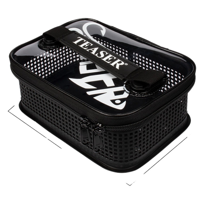 Bk098 Satchel Fishing Bait Cosmetics Bag Mesh Flushable Sea Fishing Lure Boat Fishing Bait Bag Iron Plate Bag