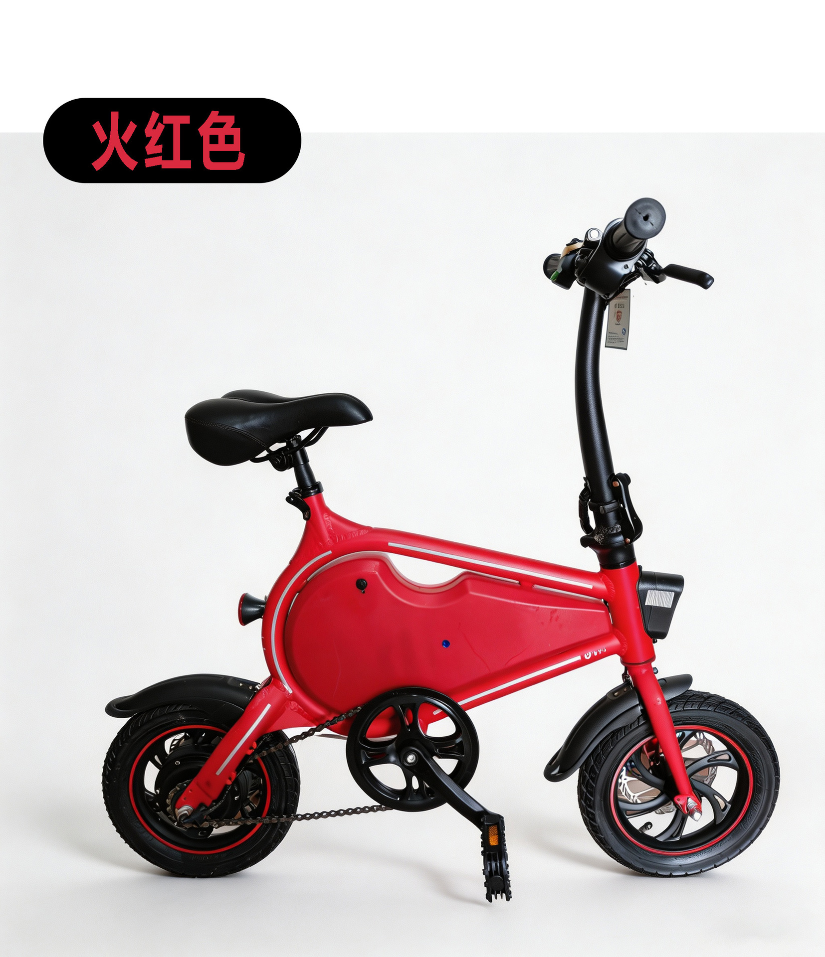 Source Factory Dayu New Model Lithium Battery Long-Range Foldable Electric Bicycle Small Mini Scooter