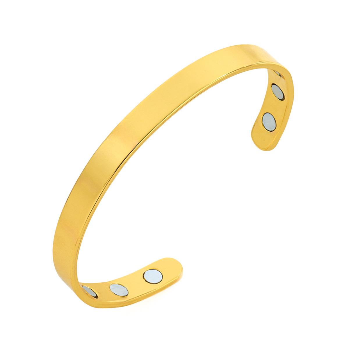 Conjunto magnético superventas transfronterizo, anillos y pulseras ajustables brillantes de moda europea y americana para parejas image 15