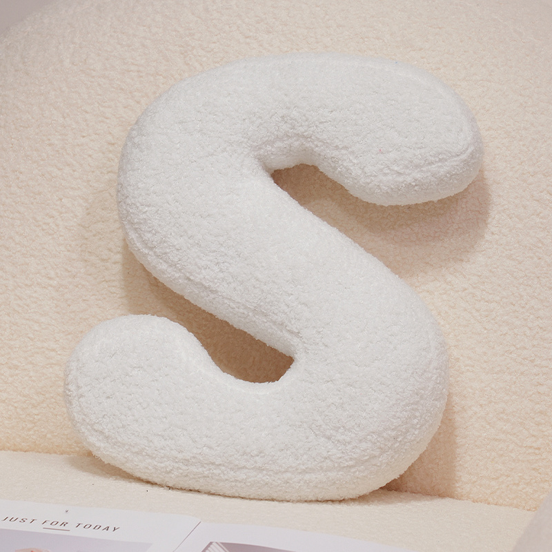 Cojín de Peluche con Forma de Letra de Felpa Decorativo para Fotografía image 51