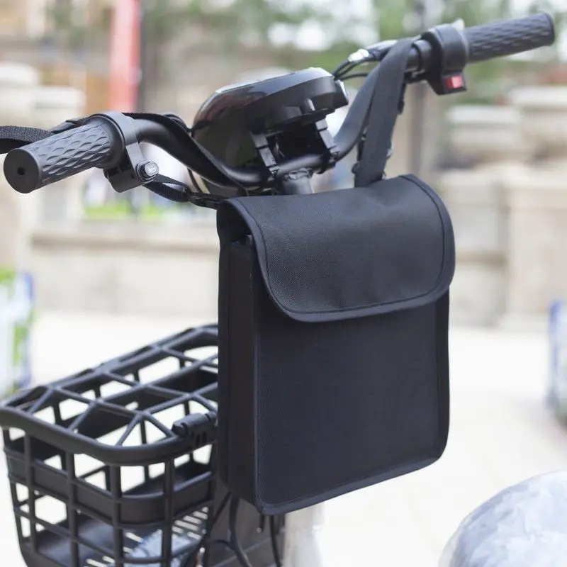 Electric Vehicle Waterproof Hanging Bag Front Universal Hanging Bag Bicycle Battery Car Mobile Phone Charger Raincoat Bag