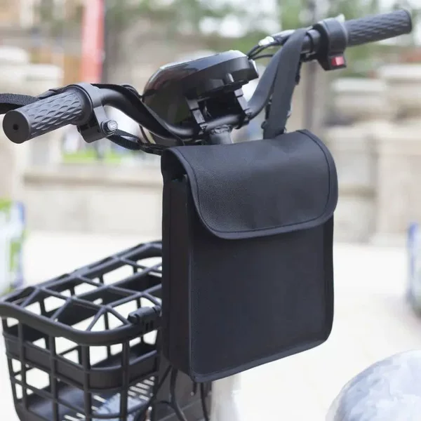 Electric Vehicle Waterproof Hanging Bag Front Universal Hanging Bag Bicycle Battery Car Mobile Phone Charger Raincoat Bag
