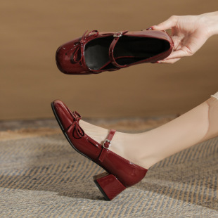 ���MY4511�ָ�������ŮЬ2024�¿�＾ƤЬ�߸�Ь�\�چ�ЬŮ