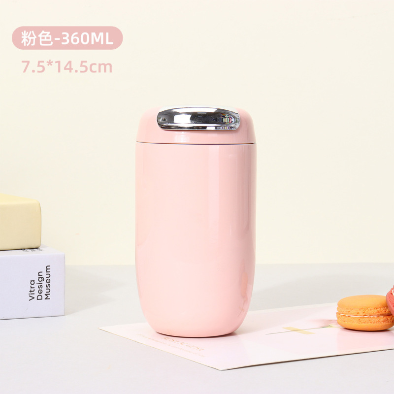 新款复古316不锈钢咖啡杯高颜值刻字logo保温杯水杯子轻奢礼品杯|undefined