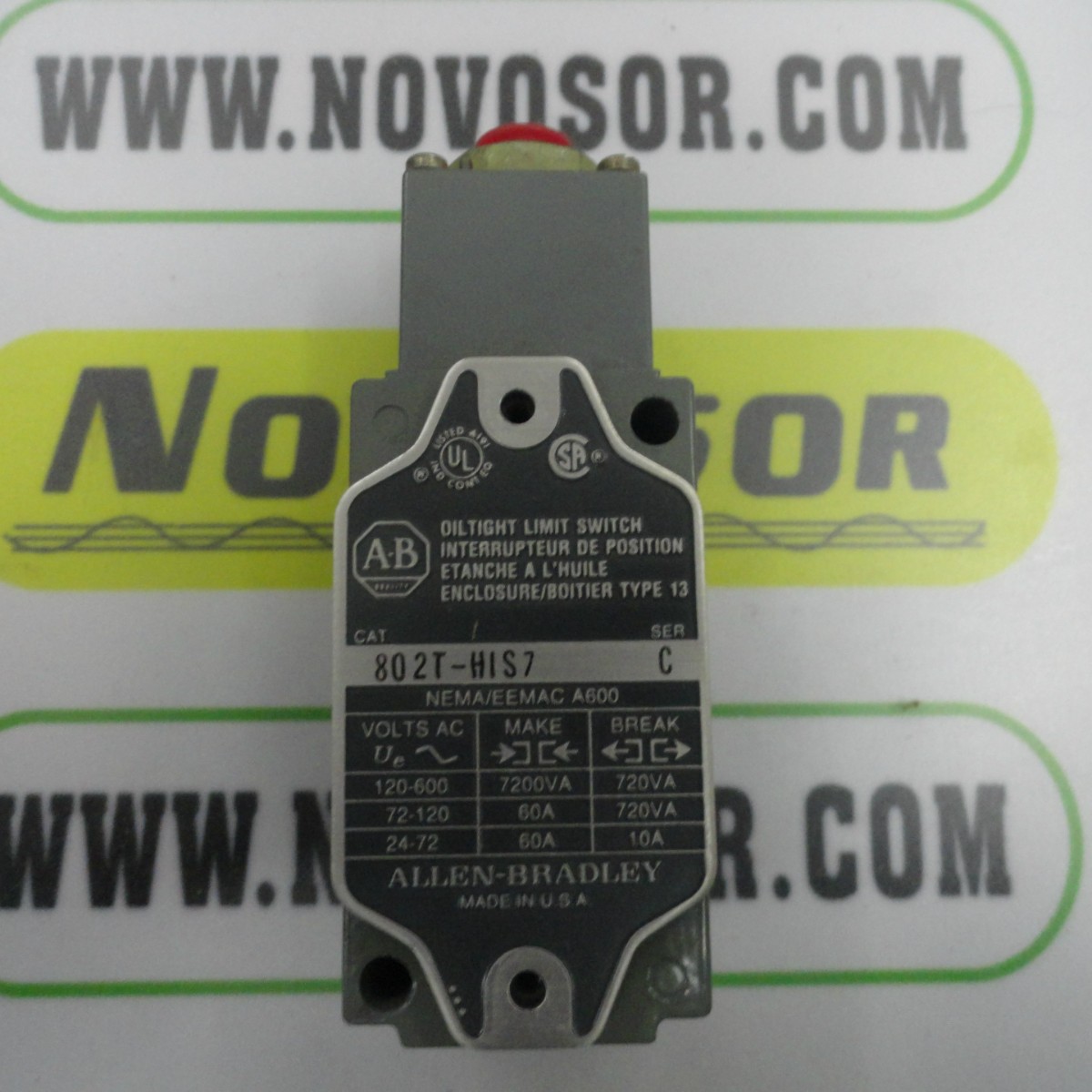 ALLEN-BRADLEY行程开关802T-H1S7
