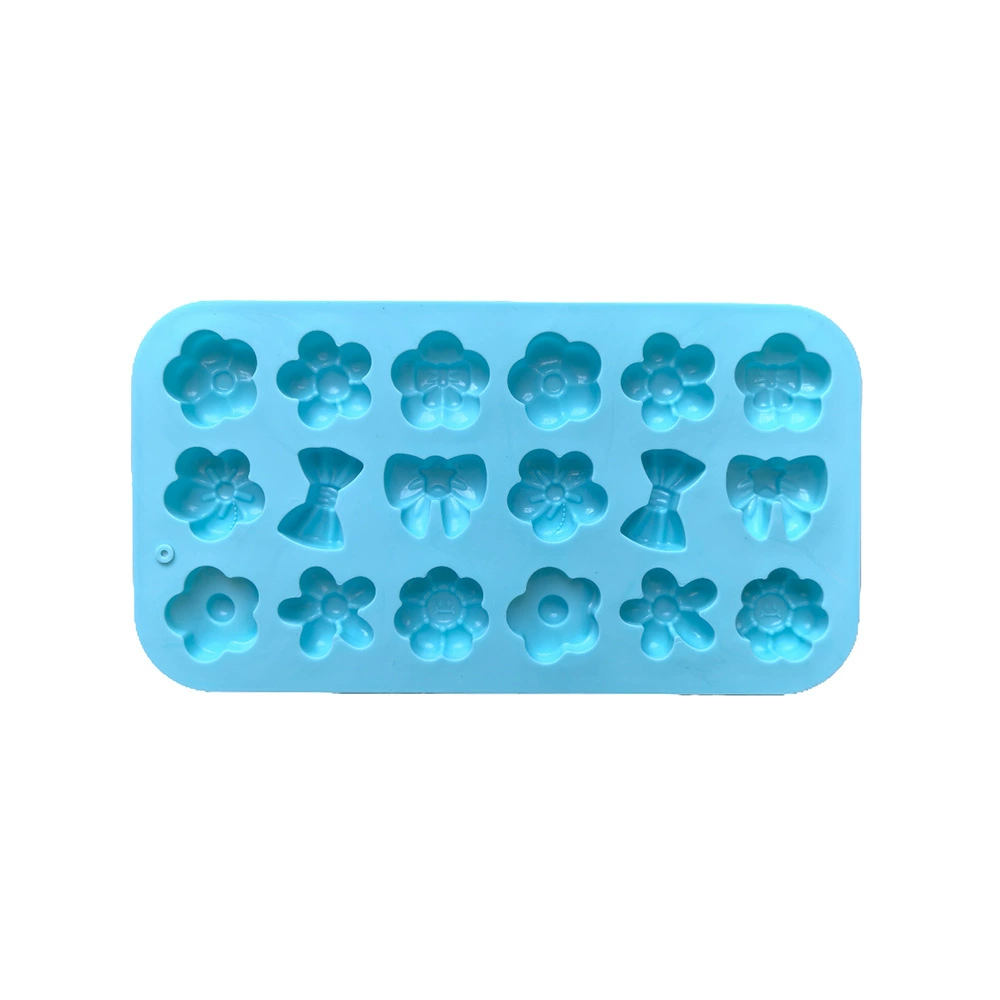 Acrylic compact silicone mold with bow, DIY, flowered