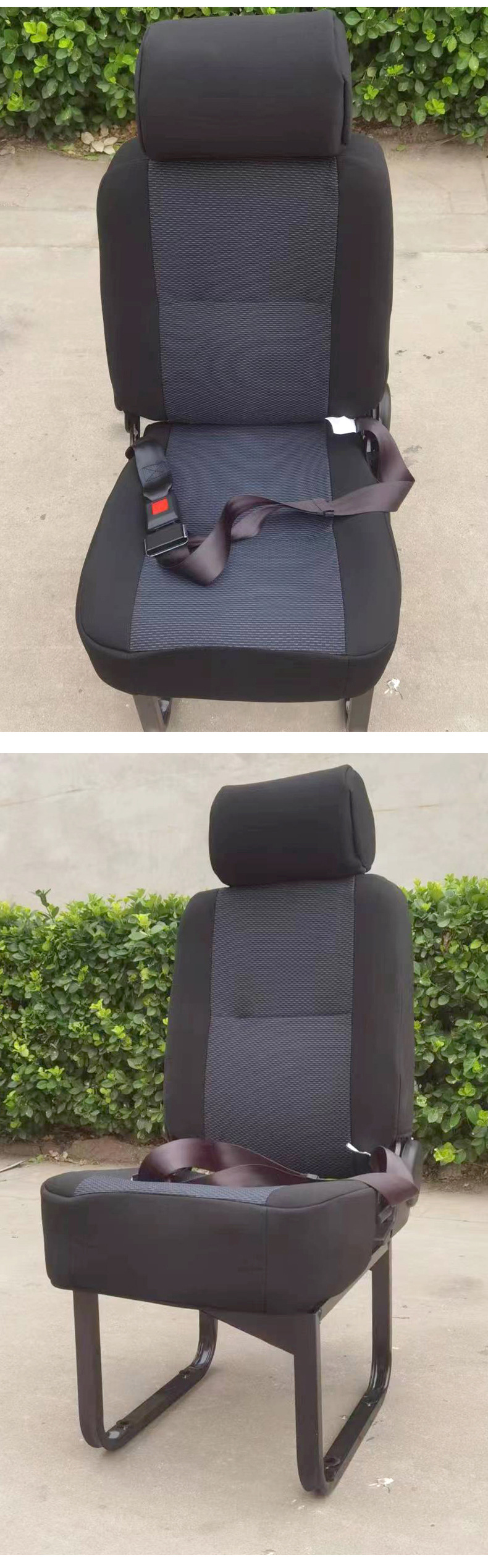 Modified Car, Van, Passenger Bus, Ambulance, Rv, Large Bus, Minibus, Rear Three-Seater Modified Folding Seat, Imitation Model