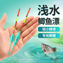 短漂专用冬钓漂浅水漂醒目加粗批发鲫鱼漂冰钓漂小白条溪流草洞