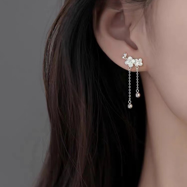 sterling-silver-needle-flower-stud-earrings-female-niche