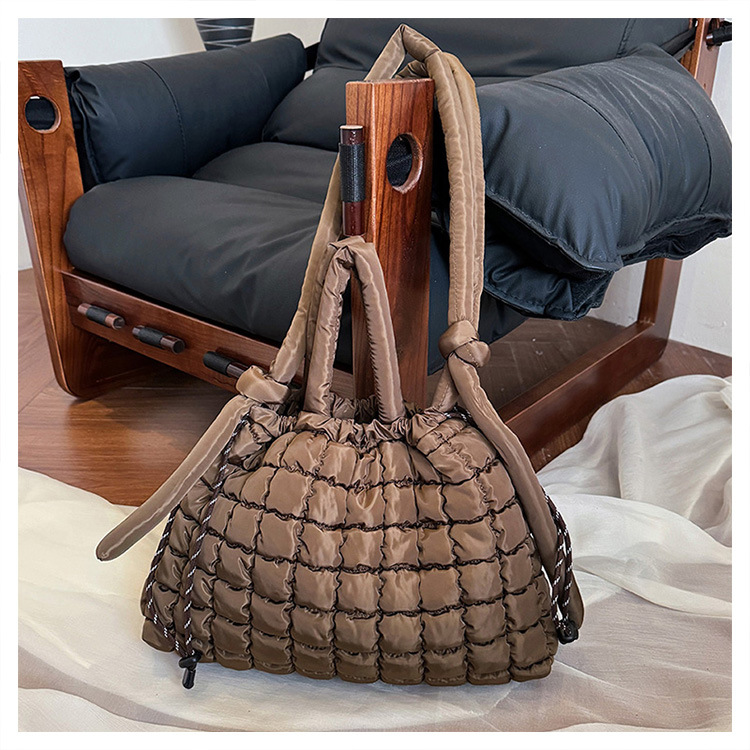762g Weight Polyester Lining Material Sewing Thread Fashion Element Magnetic Buckle Closure Type Single Shoulder Strap Strap Type Tote Bag Bags Type Daily, Street, Shopping Occasion Nylon Material Solid Color Pattern Autumn&Winter Season Women's Gender Elegant, Classic Style Style Square Shape Medium Size Women's Medium Nylon Solid Color Elegant Classic Style Sewing Thread Square Magnetic Buckle Tote Bag 12