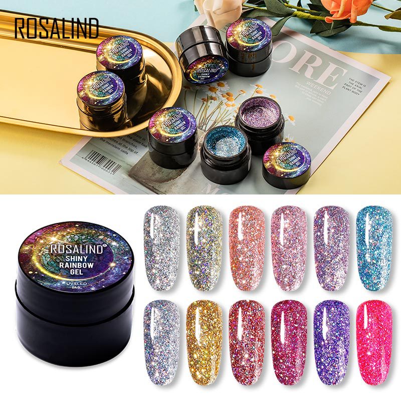 Rosalind transfronteriza pequeñas latas flash pegamento esmalte de uñas 5ml Barbie pegamento esmalte de uñas pegamento fototerapia pegamento esmalte de uñas pegamento