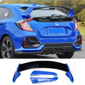 Подходит для 21 Civic Hatchback Typer Tail крыло фиксированное крыло TR Civic Hatchback Model Tail крыло верхнее крыло TR