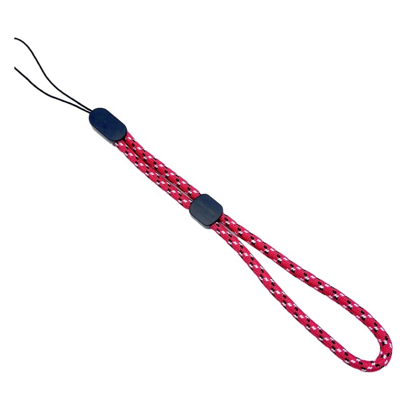 Adjustable mobile phone lanyard thick rope short wrist lanyard walkie-talkie U disk Bluetooth speaker audio anti-lost lanyard
