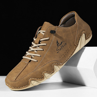 Cross-Border Independent Station Men's Shoes, Boys' Men's Casual Shoes, Martin Shoes, Octopus Large Size Men's Shoes