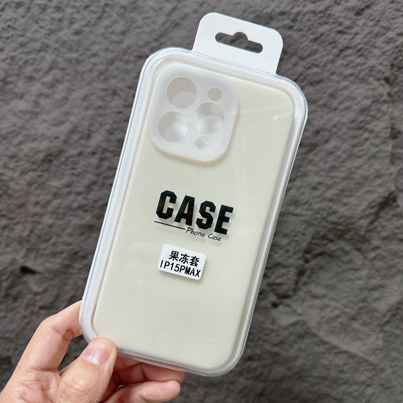 Precision Hole Jelly Silicone Shell Suitable for Iphone15Pro
