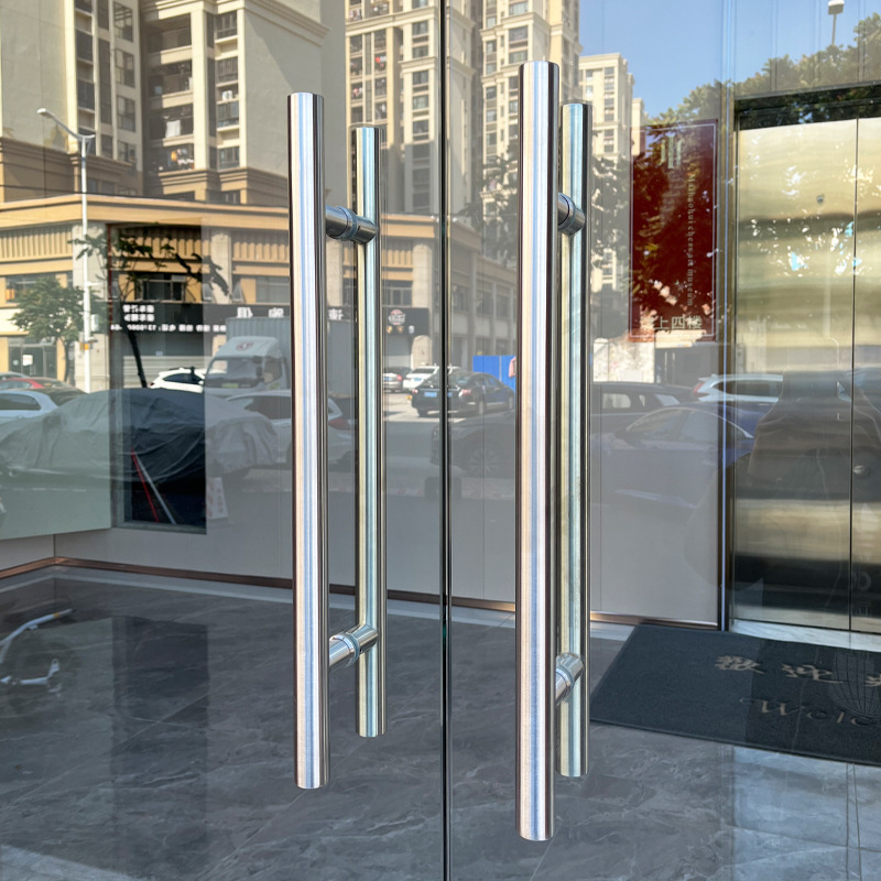 不锈钢中欧式豪华酒店KTV 办公浴室水晶古铜木玻璃移动铝大门拉手