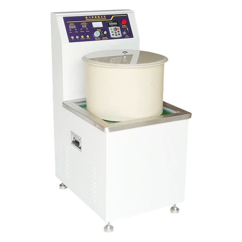 Магнитная шлифовально-полировальная машина с регулируемой частотой вращения для ювелирных изделий, нержавеющей стали, удаления заусенцев с крупных металлических деталей