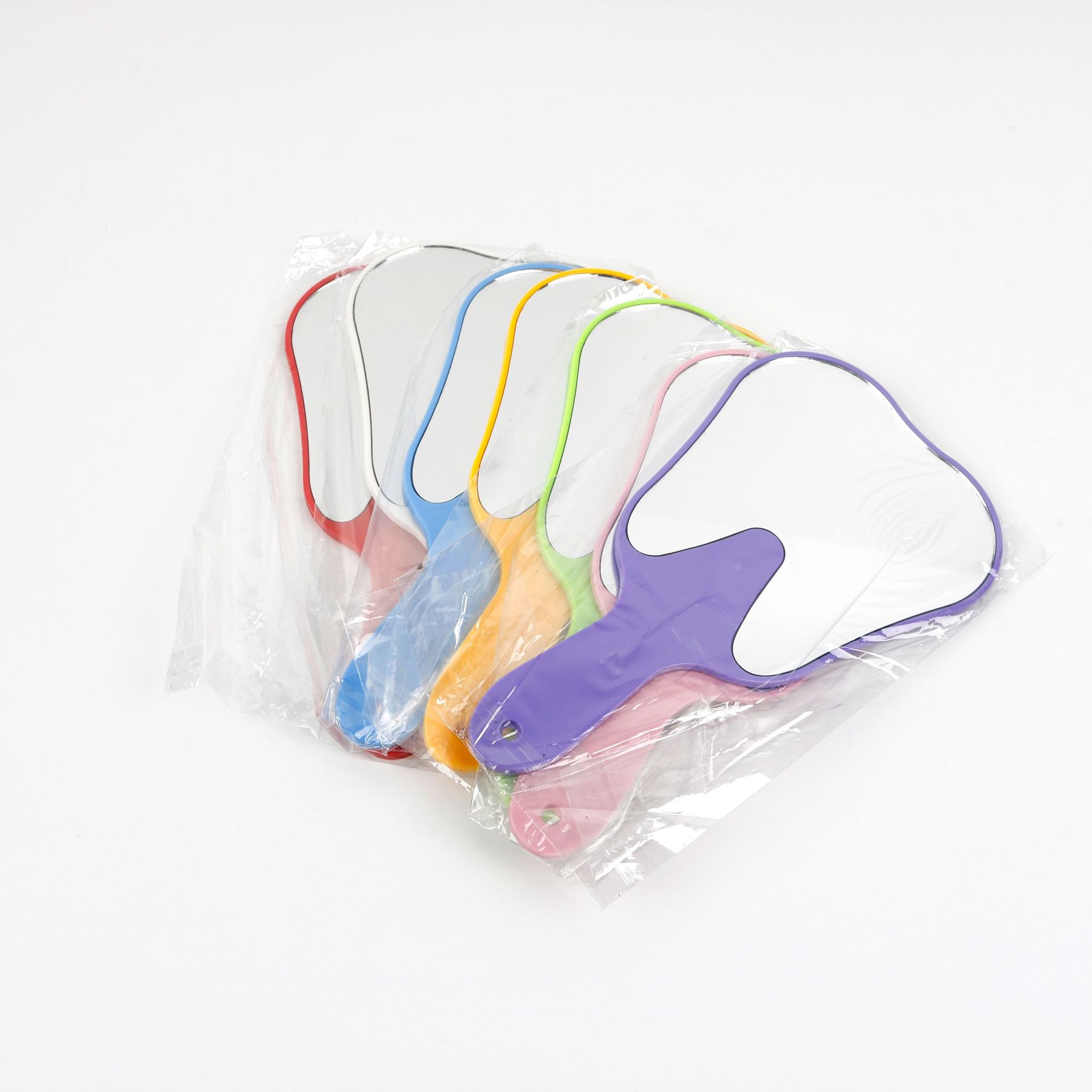 Dental Mirror, Oral Denture Mirror, Clinic Handheld Mirror, Oral Mirror, Tooth Shape Small Mirror, Glass Mirror
