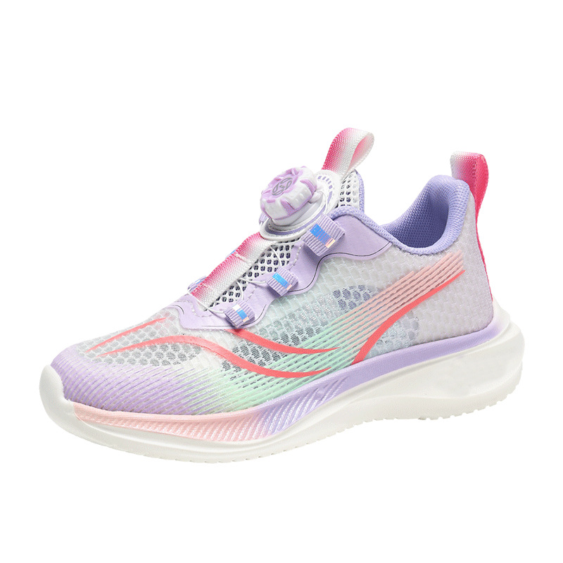 Zapatos para correr de la escuela primaria de una sola red de verano, zapatos deportivos nuevos para niñas y niños, zapatos deportivos antideslizantes resistentes al desgaste para niños de mediana edad