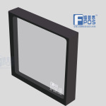 样板玻璃订购 恒保35mm水晶硅防火玻璃300mm&times;300mm