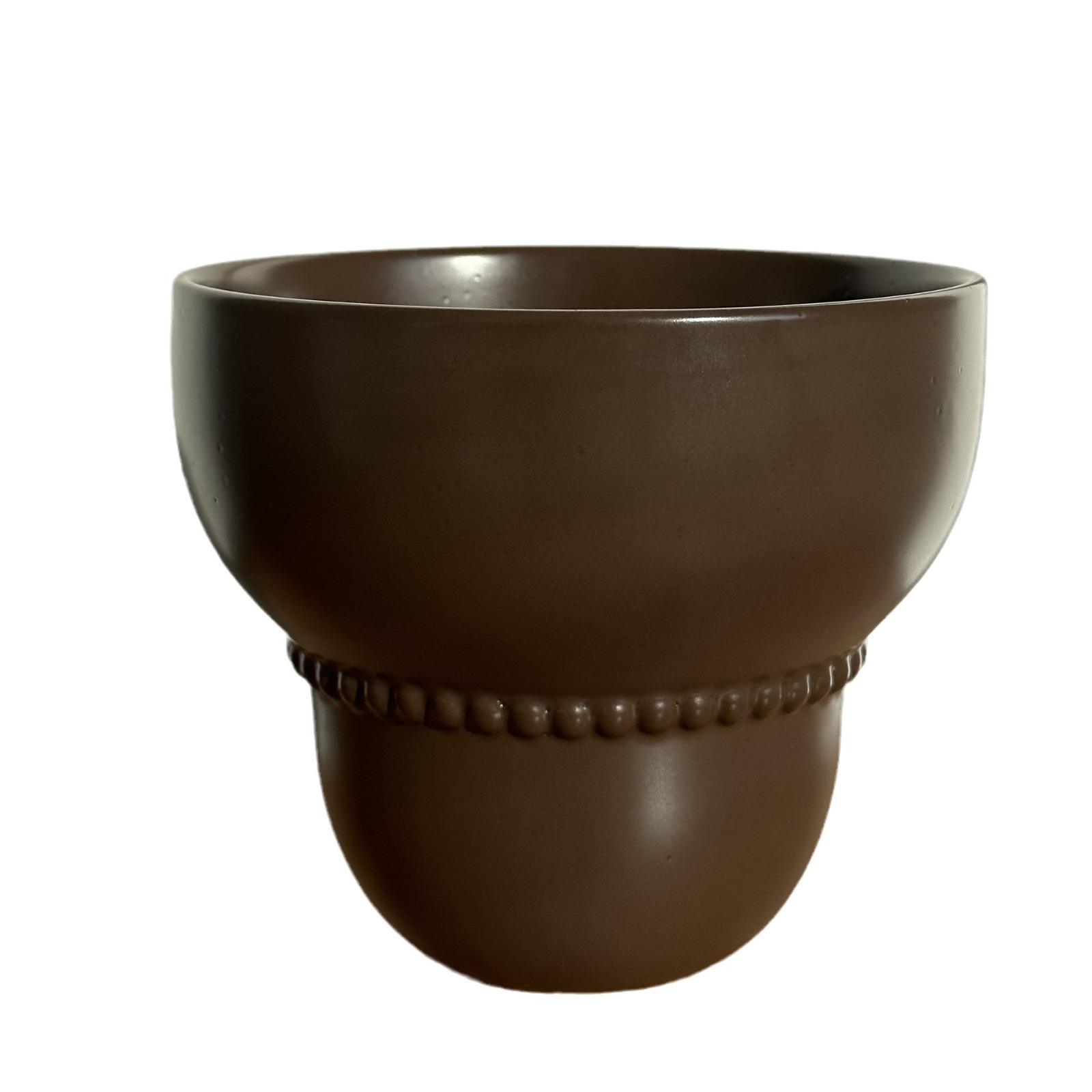 Solid Color High-Grade Ceramic Flower Pot For Home Green Plants, Creative Simple Decorative Korean-Style Colored Glaze_voghion.com