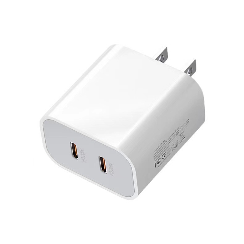 Cargador rápido PD20W compatible con iPhone, certificado