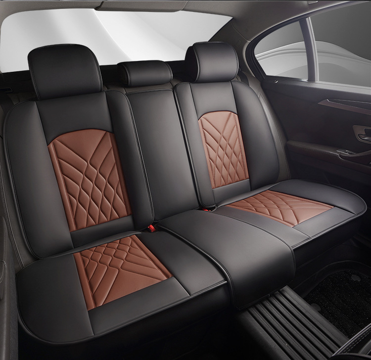 Car Five-Seater Four-Season Universal Car Seat Cushion Fully Surrounded Seat Cushion Cover Fully Covered Seat Cover Breathable Seat Cushion Summer New Style