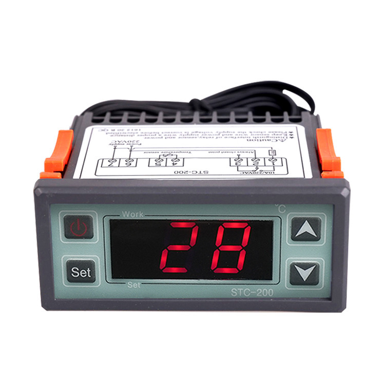 Cold storage refrigeration temperature controller stc-200 refrigeration heating alarm chiller seafood machine thermostat