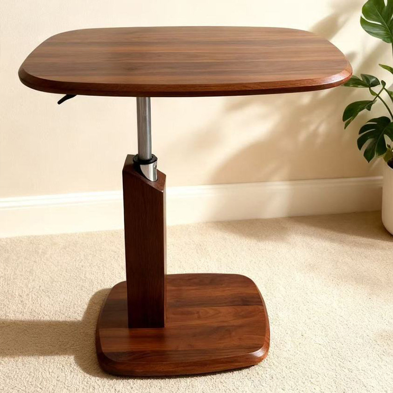 Modern Minimalist Movable Adjustable Side Table for Home Use, Suitable for Small Apartments, Balcony, Bedroom, and Living Room