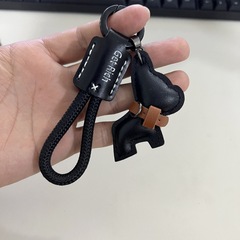 クロスボーダーのミニ闘犬のキーホルダーのペンダントはシンプルです。