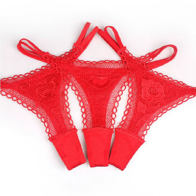 佐卡莲 /ZOCOA Rose Sexy T-Pants for Women Sexy T-Pants Creative Underwear Rose Packaging