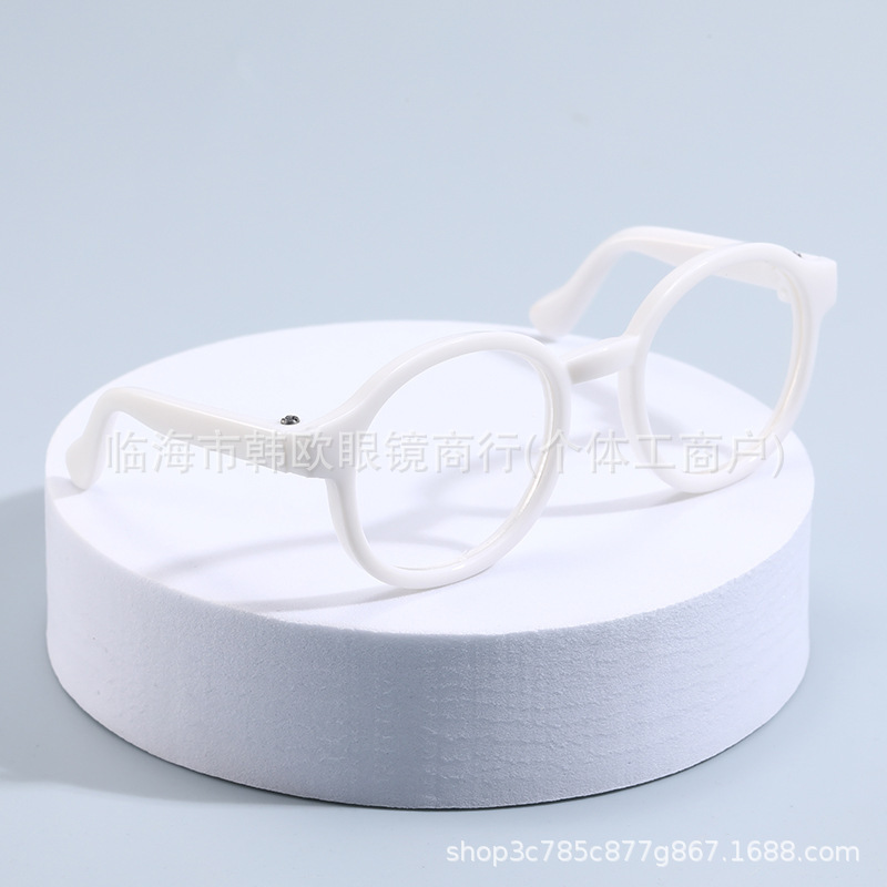 Blanco marco transparente