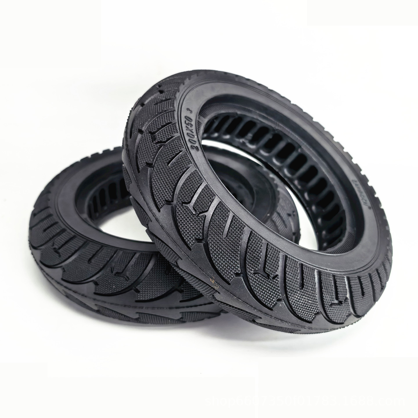 200x50 rear wheel motor hollow solid tire 8inch for Little Dolphin Shengte electric scooter brushless motor rear tire