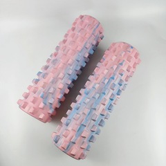 EVA Yoga Column Wolf Tooth 45cm Solid Color Foam Roller Langya Stick Massage Roller Muscle Relaxation Roller