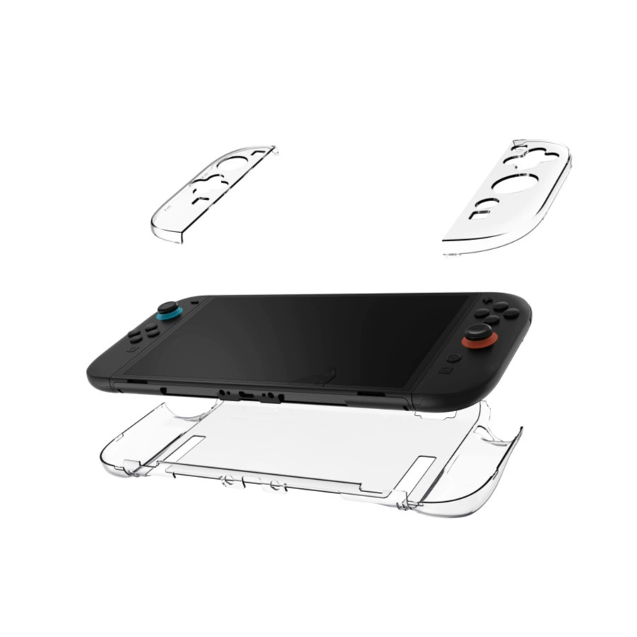 Подходит для игровой консоли Nintendo Switch 2-го поколения, защитный корпус SWITCH 2, разделенный кристальный прозрачный чехол