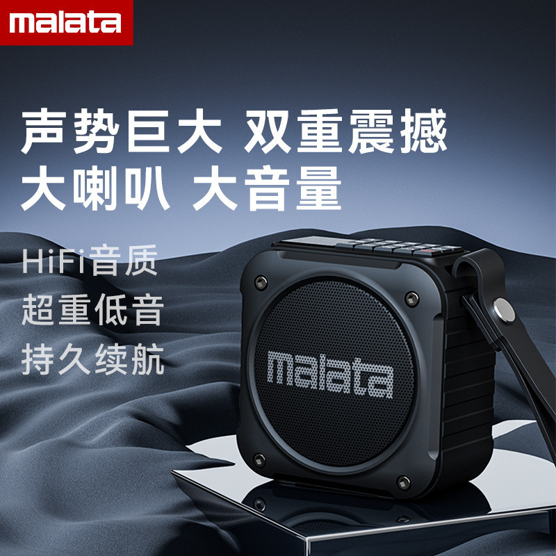 Wanlida A59 Bluetooth オーディオ 長時間持続 サブウーファー効果 ポータブル コンパクト 音声プロンプト より多くの機能|undefined