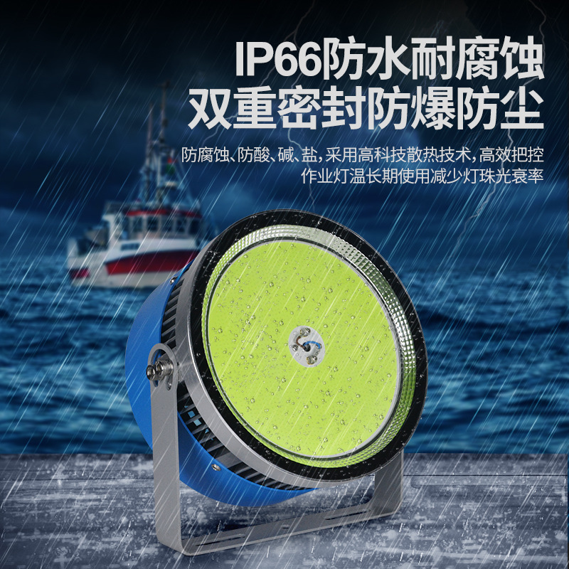 Fish attractant light, fish gathering light, LED fish attracting light, squid light, boat fishing raft fishing light, outdoor waterproof boat light, high power