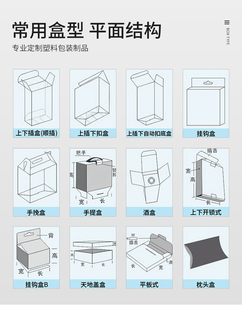 pvc透明塑料盒子