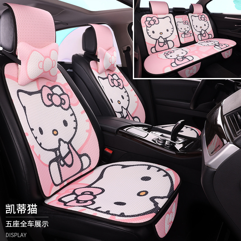 Wholesale Sanrio Honeycomb Breathable Mesh Cartoon Four-Season Seat Cushions for Amazon, Douyin, Kuaishou and Other Major Platforms, Cute