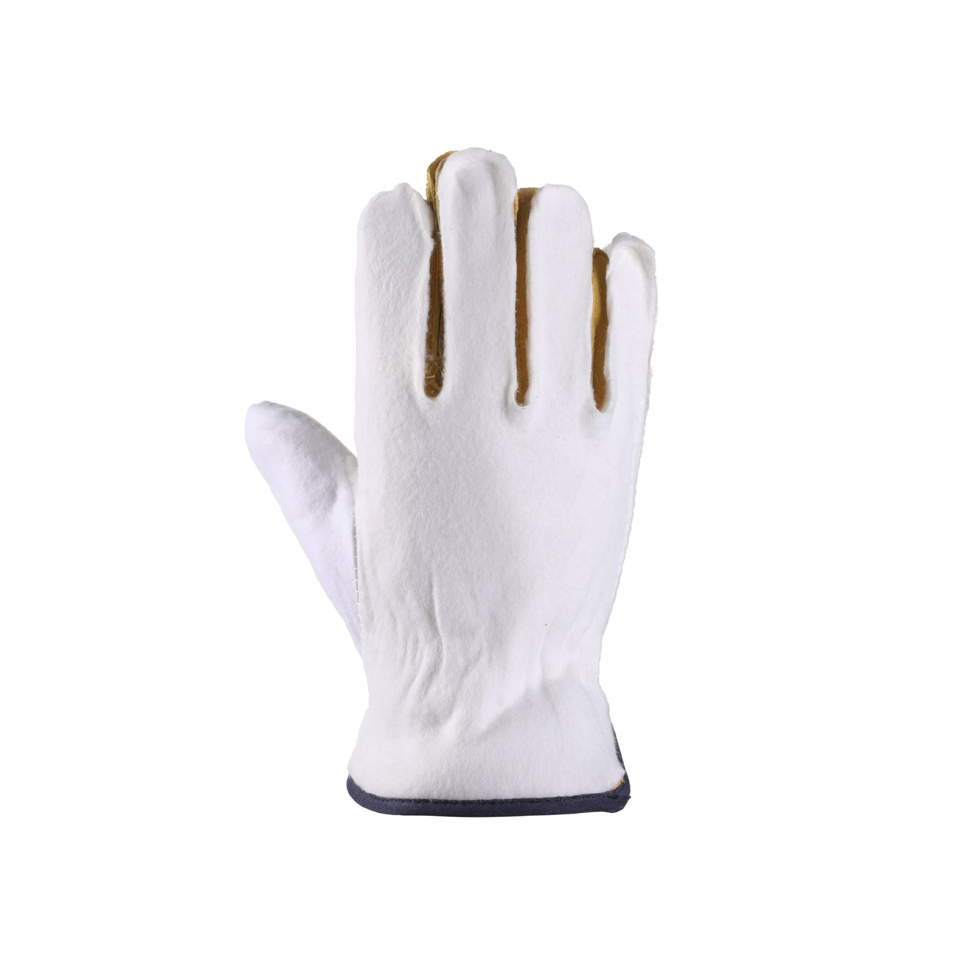 Guantes de algodón aislante de piel de oveja blanca resistentes a bajas temperaturas guantes de laboratorio anticongelantes de seguridad laboral