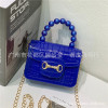 Summer small bag, small one-shoulder bag, 2023, crocodile print